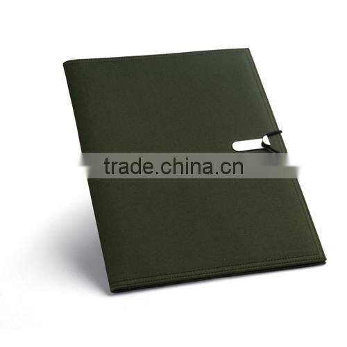 A4 ducument folder with 30 pages notebook