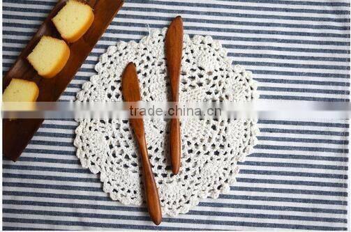CY195 Dutch wooden cutlery wooden butter knife butter knife cheese smear jam cake knife Bakeware