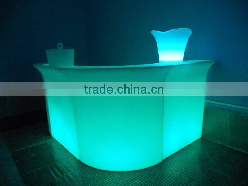 OEM colour change RGB light bar counter for the party/manufacturer led furniture