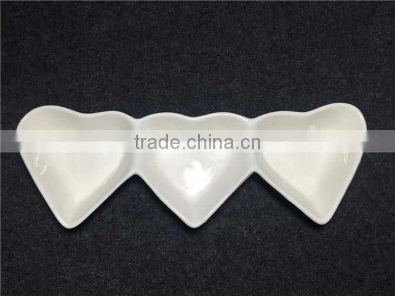 oven safe porcelain dishes heart shape baking dish