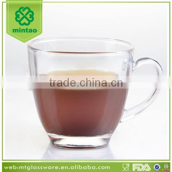 classical cheap glass coffee mugs