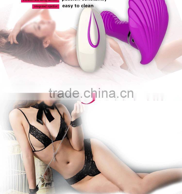 2016 Hot sale invisible shell double vibrator sex toy