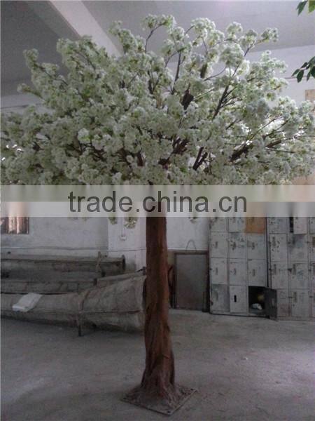 artificial cherry blossom trees made by silk for interior decoration in factory price