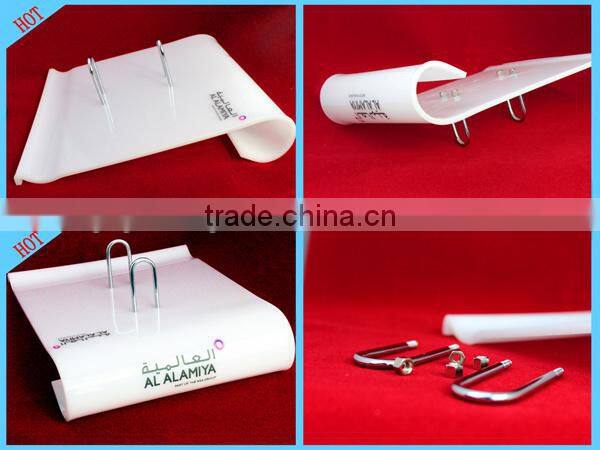Middle East design Arabia customized desk calendar holder for memo note