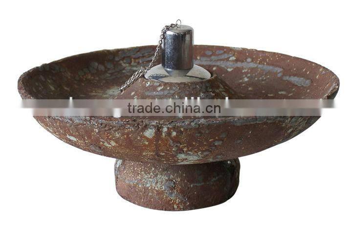 Rusty holiday oil burner home decoration