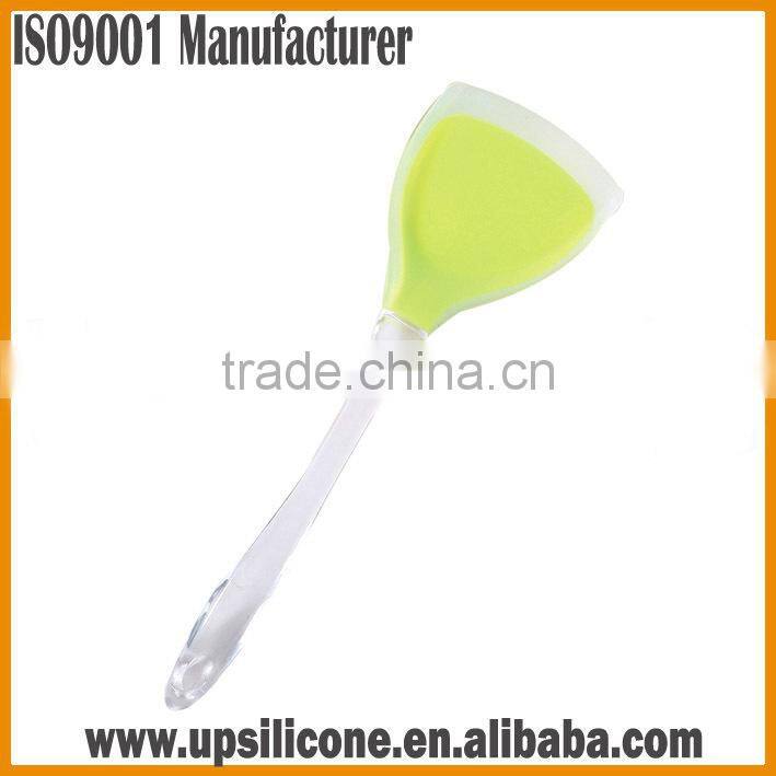 wholesale eco-friendly cooking tools stainless steel solid turner