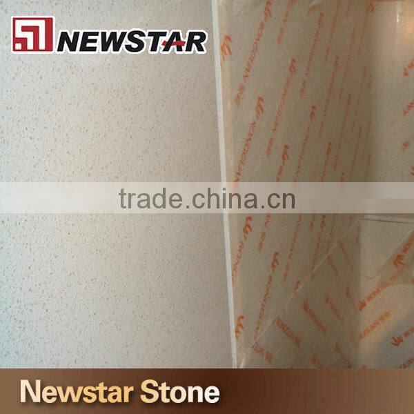 New durable material white quartz tub surround