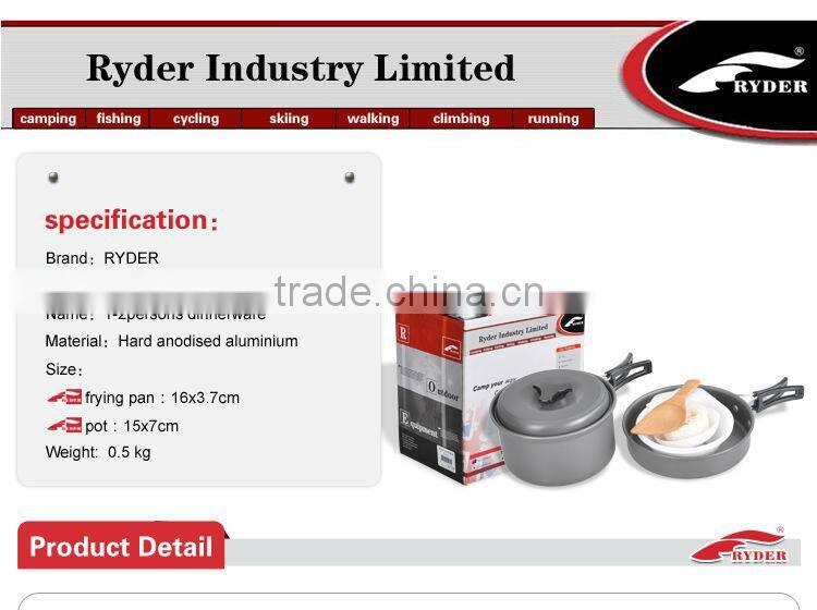 Hard Anodized Camping Cookware