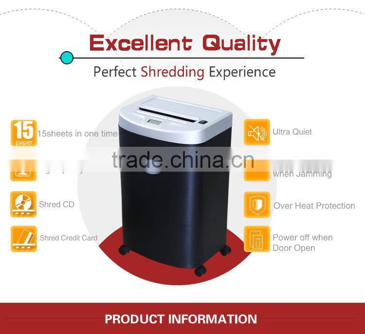 CD&Crdit card A4 micro paper shredder JP-836 GS