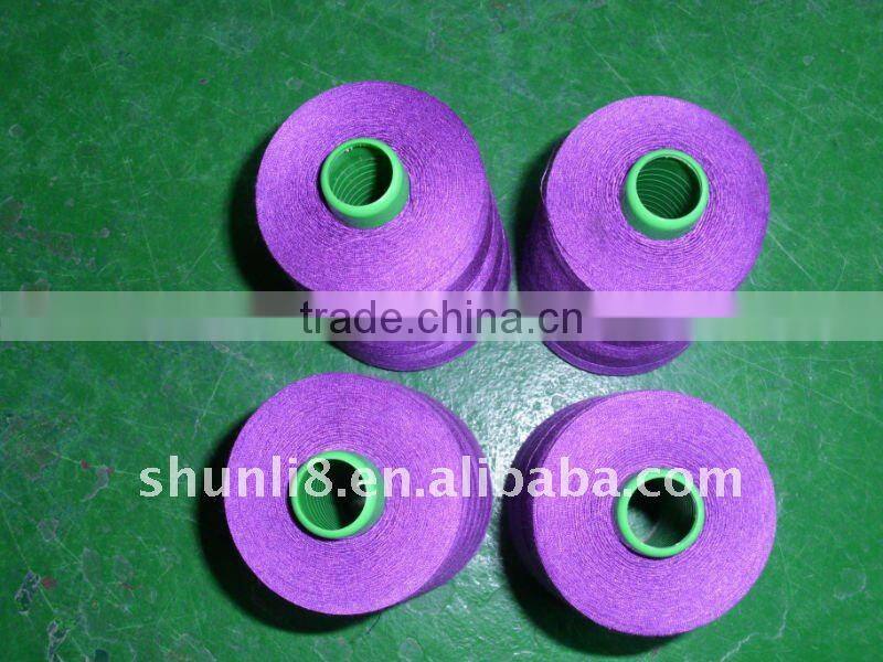 100% spun polyester sewing thread