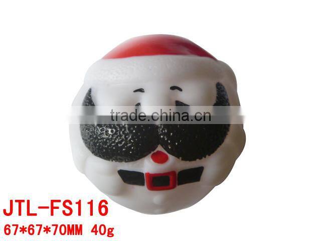 Sell Plastic Rubber Santa Claus Toy for Children
