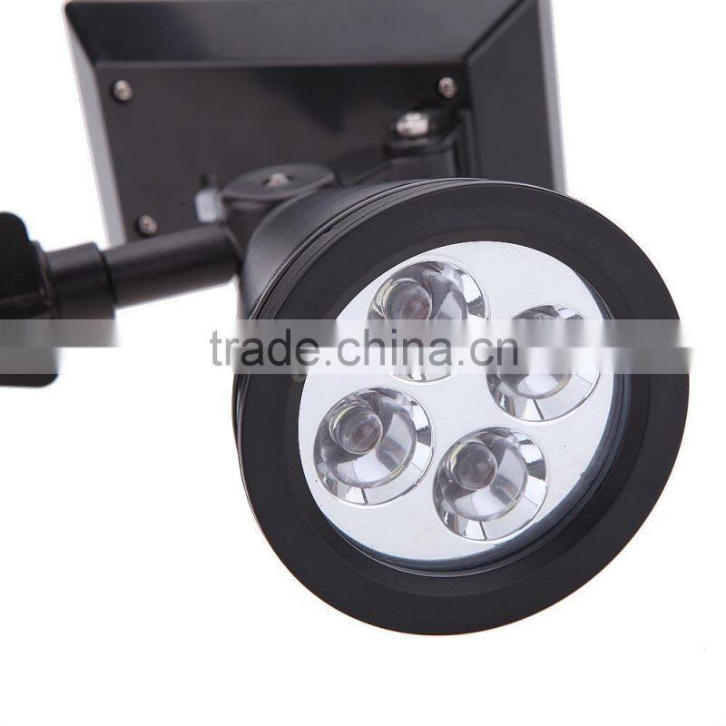 4 LED Solar Power Garden Light Outdoor Lawn Landscape Path Yard Lighting Lamp