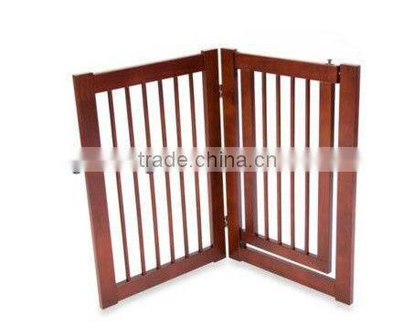Wooden Safety Gate Pet Door Gate