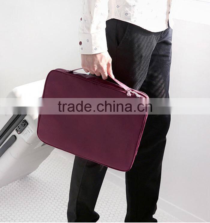 Business travel shirts storage bag for men