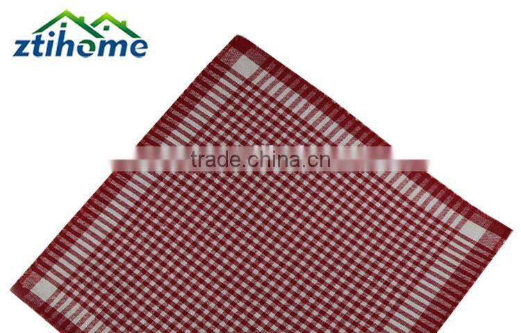 High Quality Waffle Weave Design Kitchen Towel Cotton Floor Cleaning Cloth