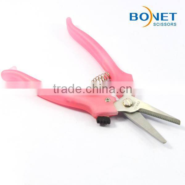 SGA0010 6" transparent handle garden grass scissor