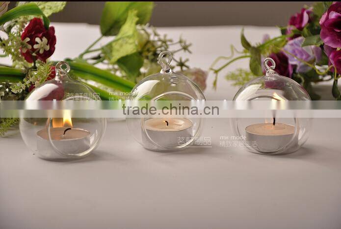 glass ball hanging candle holders, teardrop glass tea light holder,wedding candlestick,home decor