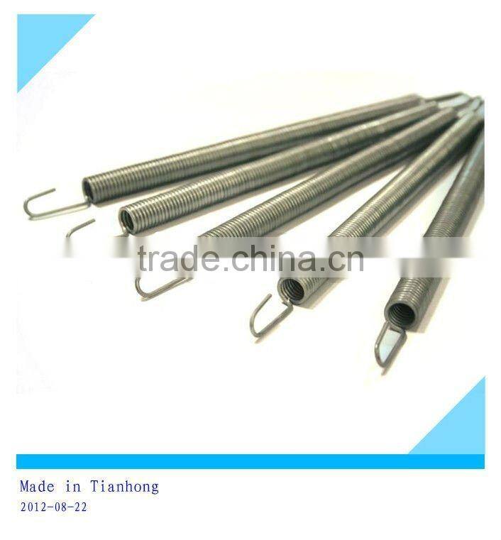 Double hook carbon steel extension springs