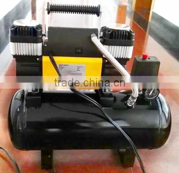 Heavy duty 12V or 24V car air compressor with 20L tank