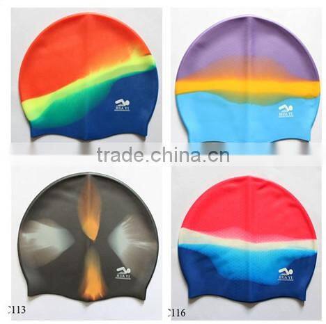 Printing logo waterproof cheap wholesales durable waterproof swimming caps