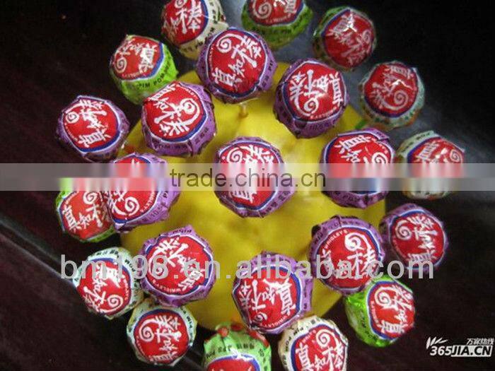 Automatic lollipop candy packing machine