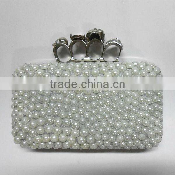 2014 New design women alloy evening bag