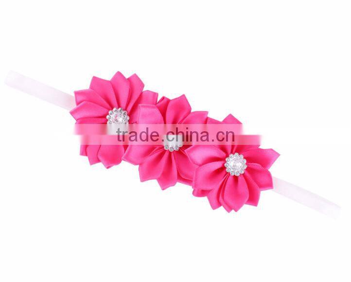 Good Quality Baby Toddler Infant Flower Headband Hair Bow Band Accessories