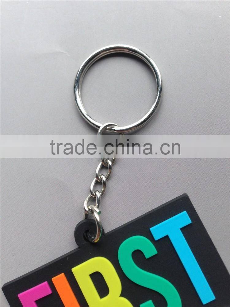 factory profession custom pvc keychain