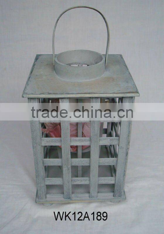 2013 New designed flower bamboo hanging lantern paper lantern