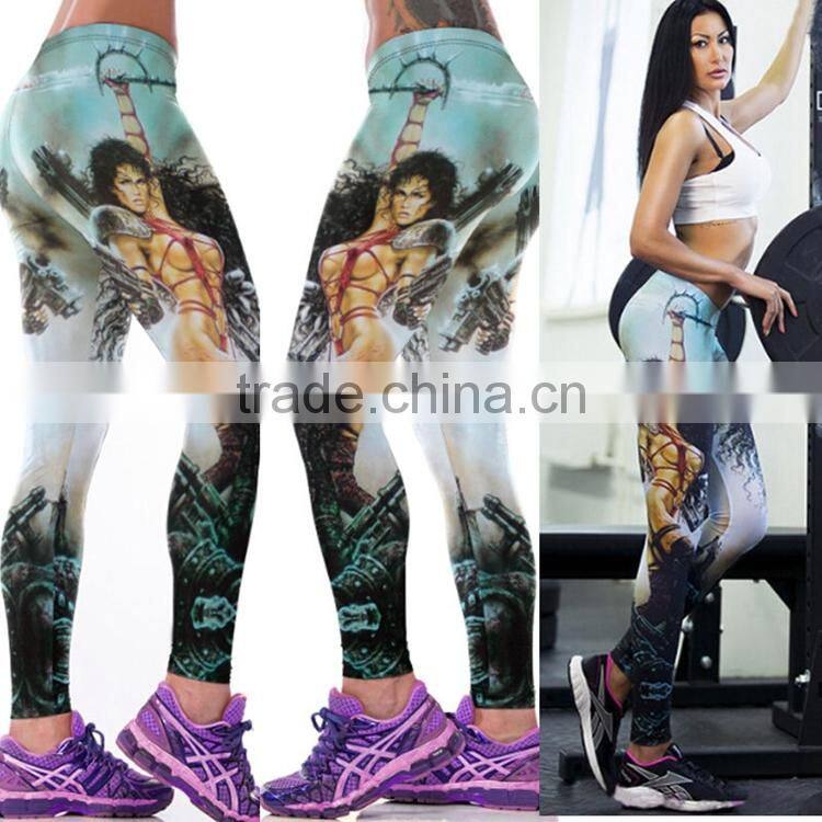 Custom Fitness female full leg length yoga pants wholesale on sale
