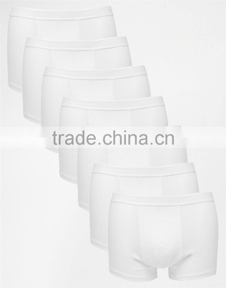 7 Pack Trunks In White Sexy Transparent Briefs Underwear