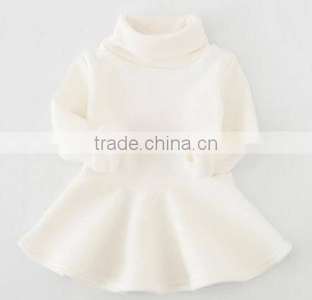 OEM Casual Latest Modern Baby Girl Winter One-Piece Dresses
