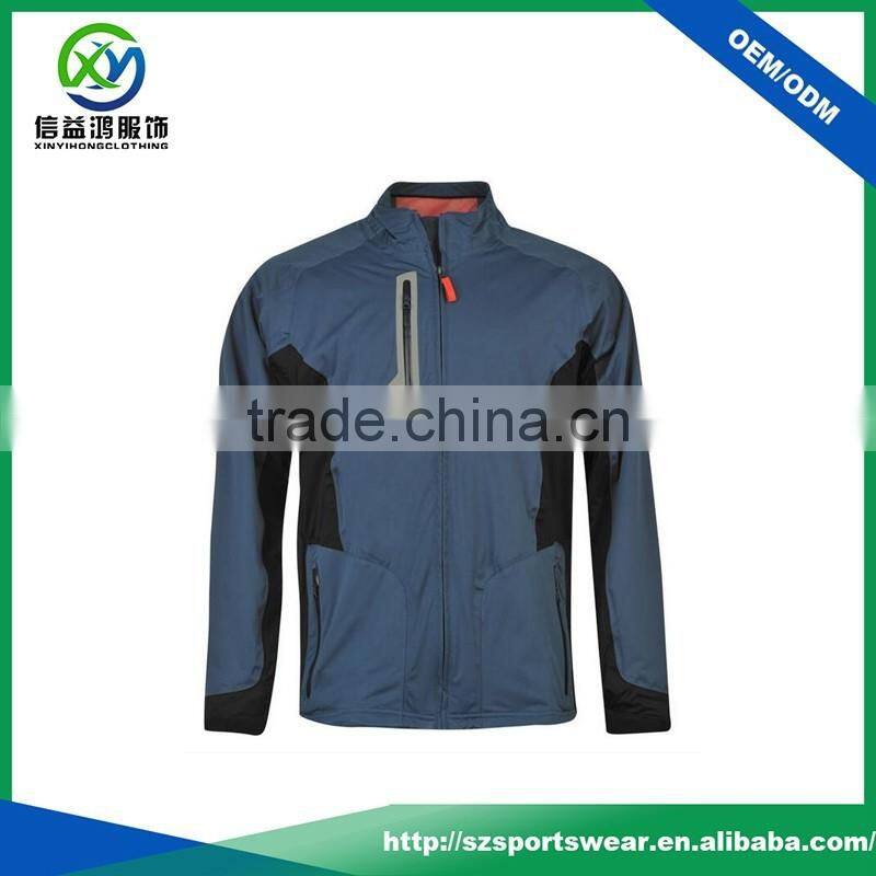 Contrast Design Waterproof Winter Men Sport Jacket