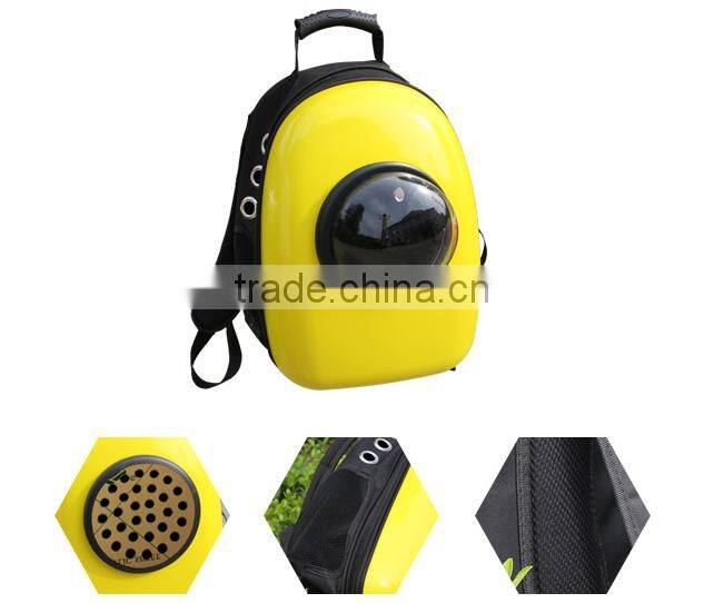 Pet space capsule backpack pet dog backpack breathable shoulder bag