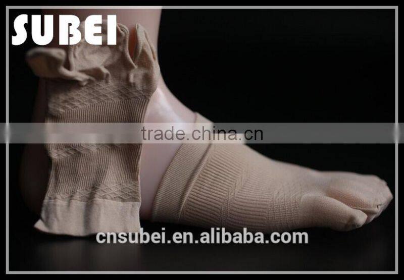 Three toe pressure socks,half foot socks
