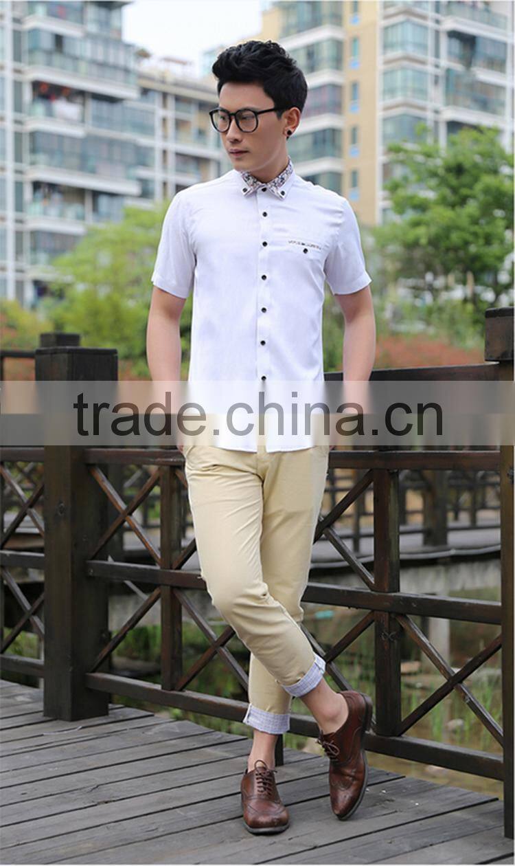 Short sleeve printed fashionable fit t-shirt for men