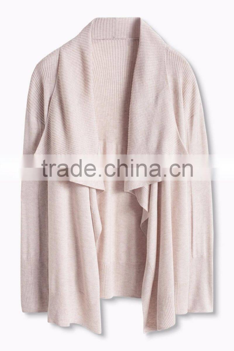 New Design Long Sleeve Girl Sweater Cardigan