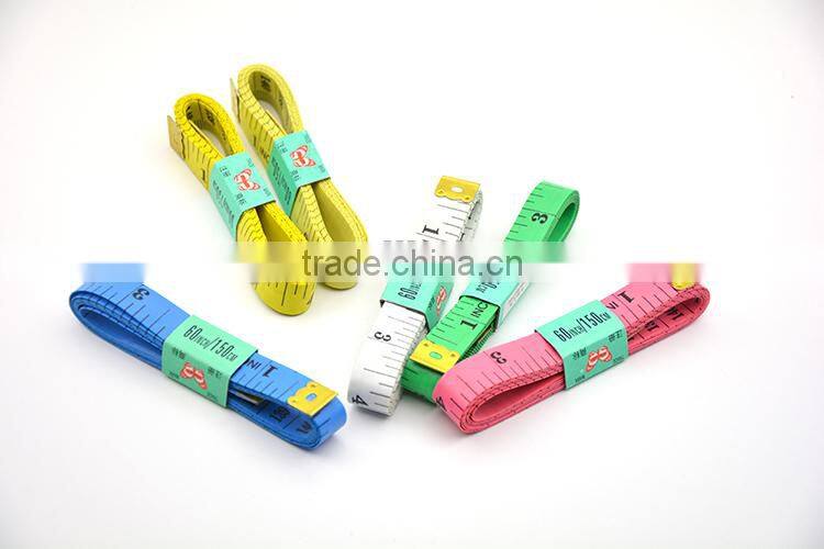 High Quality 1.3*150cm Colorful Brand Sewing Tailor Measuring Tape