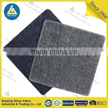 customized sizes washable iron on denim patches