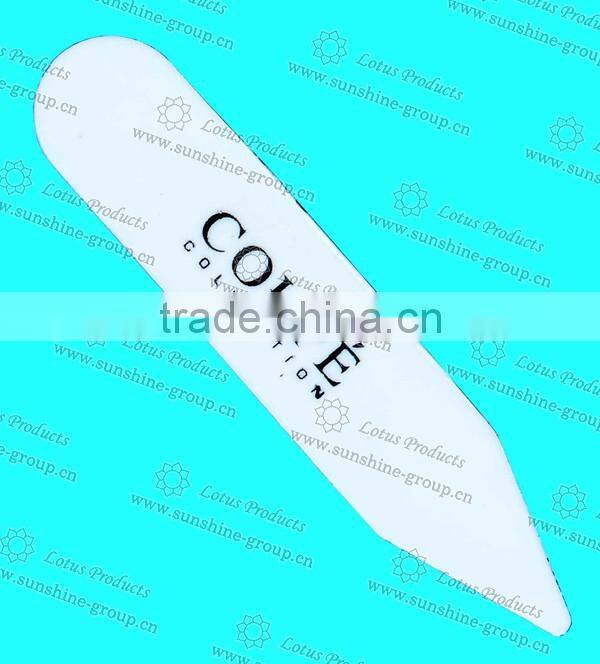 PET plastic collar bone for shirt accessory