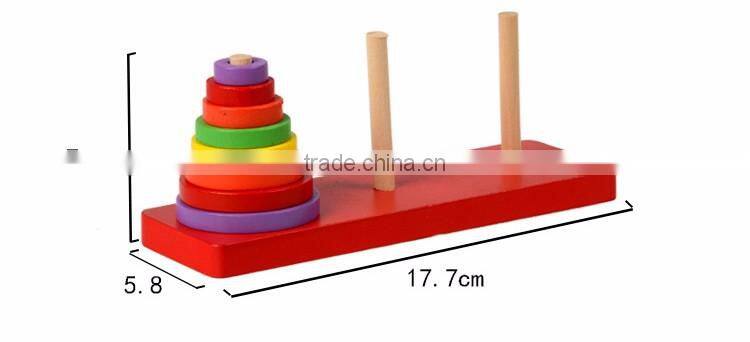 china toy manufacturer hot wholesale tower of hanoi toy in low price