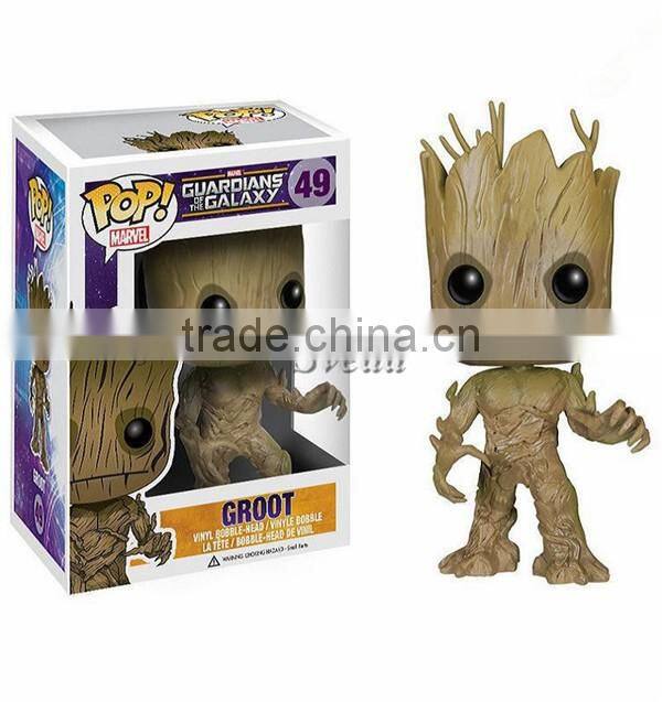 New Arriving Marvel pop Groot#202 ,Guardians of the GalaxyII Groot POP figure Factory price