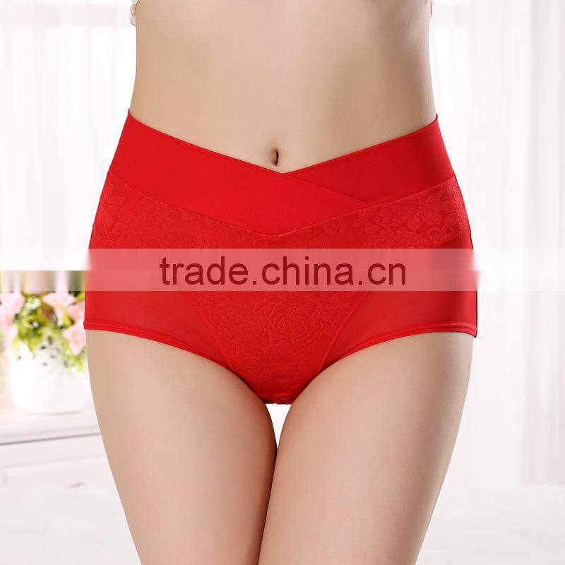skin high waist modal jacquard period briefs panties/zdm breathable 8 color period panties underwear