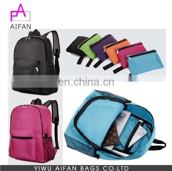 Women Fold Backpack Girl Leopard School Shoulder Bags Rucksack Travel Daypack