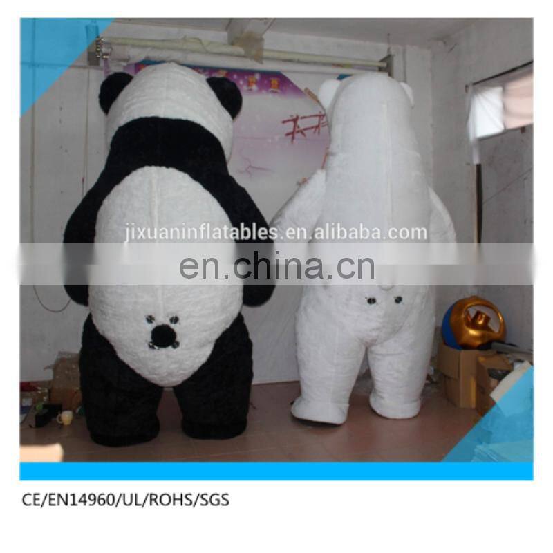 giant inflatable panda mascot,inflatable panda costume