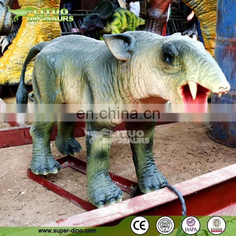 Outdoor Indoor Decoration Wildlife Animals Moeritherium Animatronics