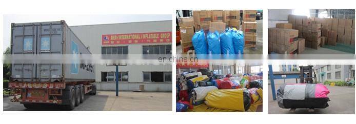 Cheap inflatable tent Yellow large inflatable camping tent for sale