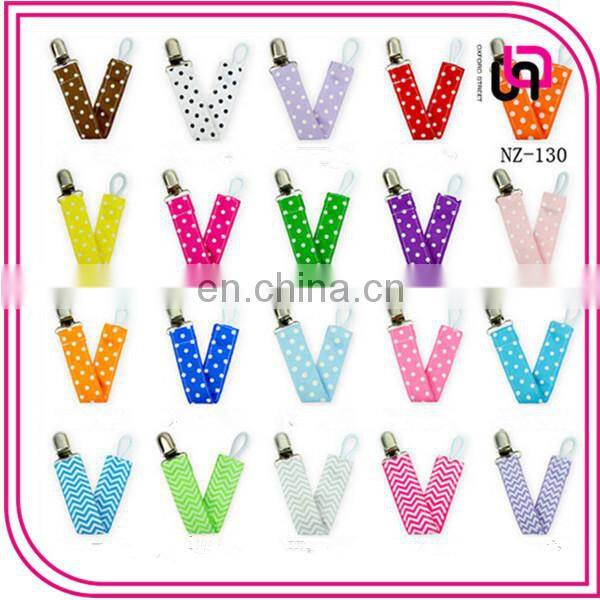 2016 Unisex Stylish Designs Pacifier Clip Diaper Holders