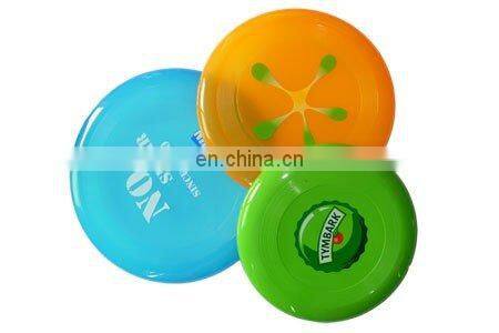 EASTSUN hot sale full color eco-friendly promotional plastic frisbee for wholesale
