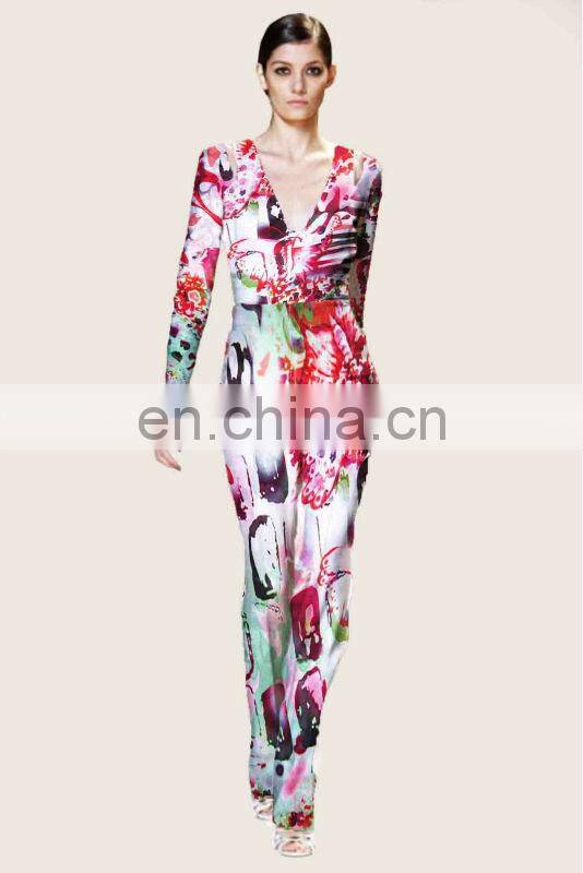 Printed CDC 100% silk fabric Apparel Manufacturing Process